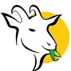 Logo la ferme des chèvres feuilles